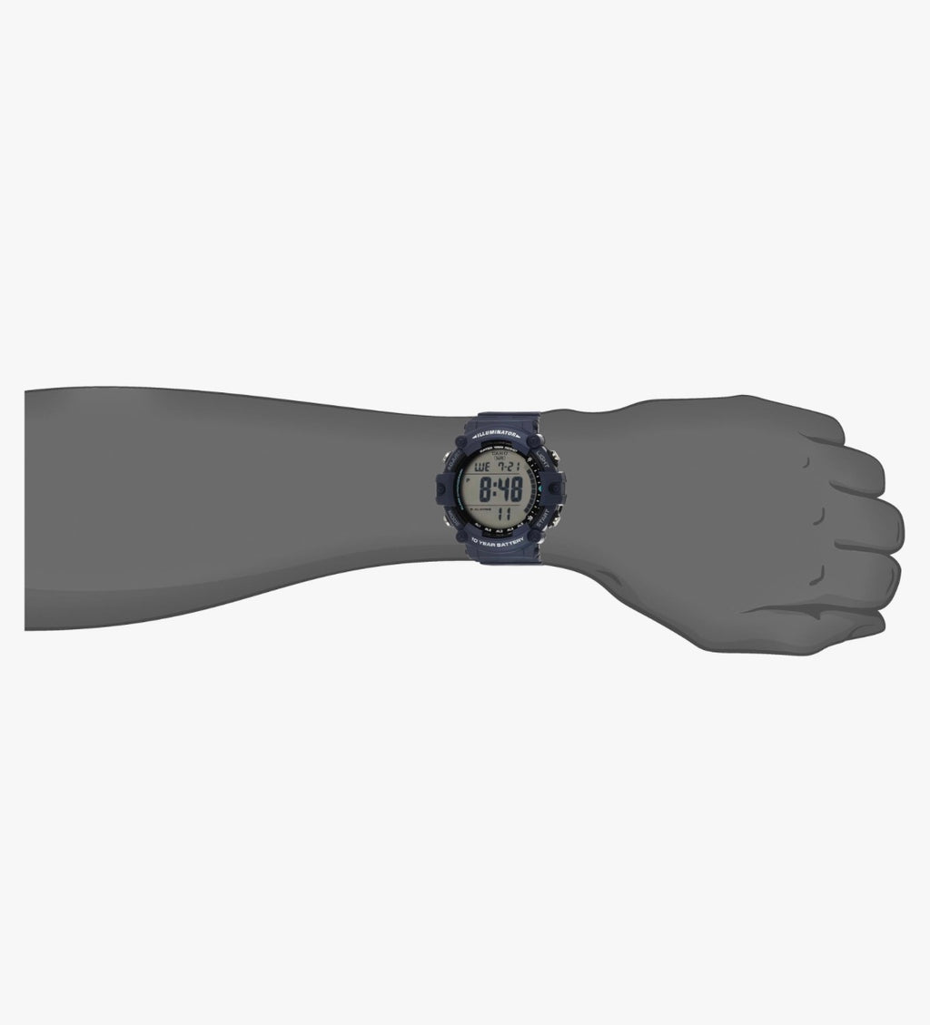 Casio Men's AE-1500WH-2AV Illuminator Digital Sport Watch – 10-Year Battery & 100M Water Resistant
